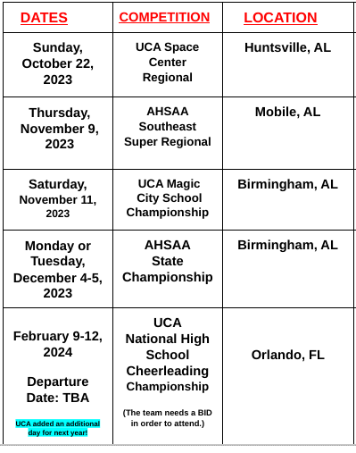 23-24 Comp Dates